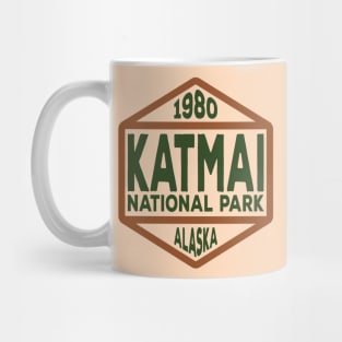 Katmai National Park and Preserve badge Mug